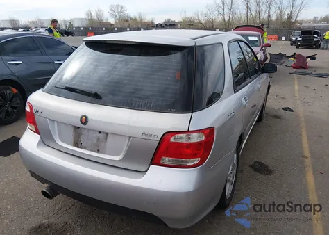 2005 Saab 9-2X Aero z USA, uszkodzony, nr VIN JF4GG22615G057483